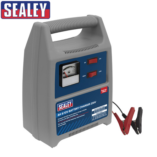 Sealey dsbc8 battery charger - sealey,