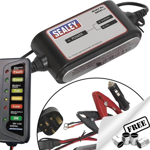 Sealey 12v car van - 12v, 2a