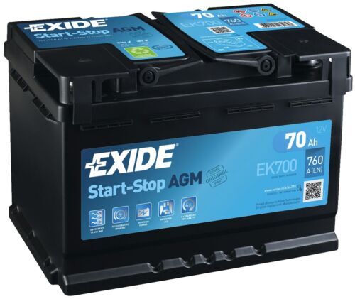 Exide ek700 096 agm car - 096,