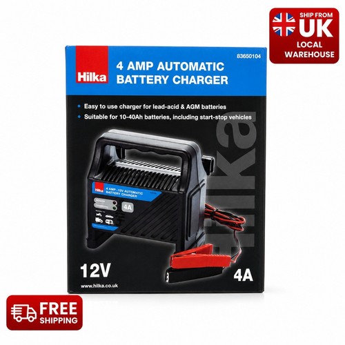 Hilka 12v automatic battery - hilka, 4a