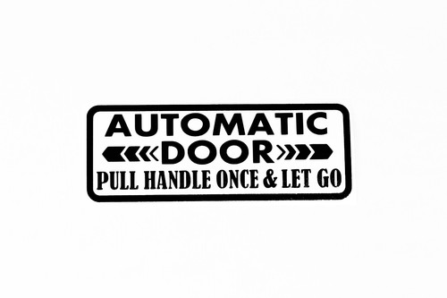 Automatic door pull handle - automatic,