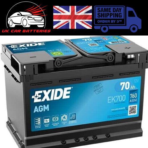 Exide 096 agm car van - van, battery